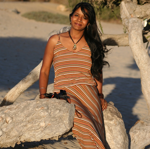 Beach. Gorgeous Hair.